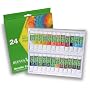Acrylic Color Set Has 24 Beautiful Colors For Use On Almost Any Type Of Surface