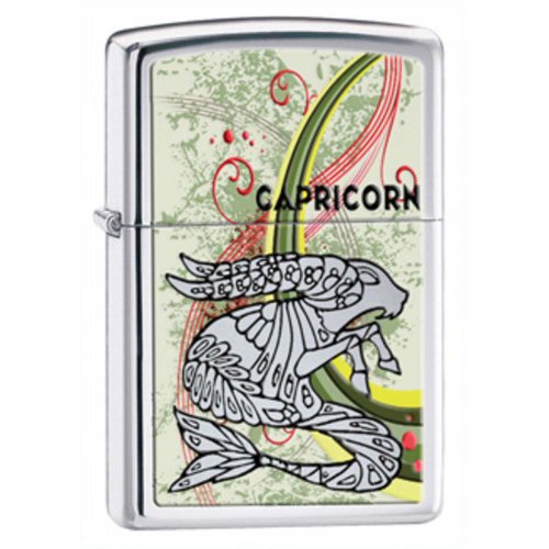 Capricorn Zodiac Astrological Sign Series Zippo Lighter