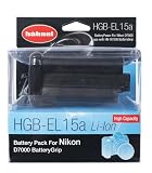 H&auml;hnel HGB-EL15A Batteriepack f&uuml;r Nikon D7000 Batteriegriffe (MD-D11, HN-D7000) (7V, 3200mAh, 22,4Wh)