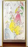 ディズニーのれん フラワープリンセス(レース)