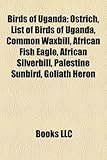 Birds of Uganda: Ostrich, List of Birds of Uganda, Common Waxbill, African Fish Eagle, African Silverbill, Palestine Sunbird, Goliath H-