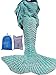 MOFANG FAMILY Soft Mermaid Tail Blanket Sofa Quilts Sleeping Bag for kids Adult 71