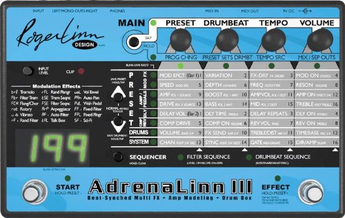 Roger Linn Design AdrenaLinn III Guitar Effects Processor