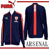 (プーマ)PUMA サッカー アーセナルFC スタジアムジャケット [メンズ] 749738 02 ピーコート/ハイ リスク レッド L