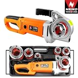 Buy 1800w Portable Electric Pipe Threader Kit w 6 Threading Die by Neiko