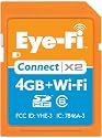 Eye-Fi Connect X2 4 GB Class 6 SDHC Wireless Flash Memory Card EYE-FI-4CN