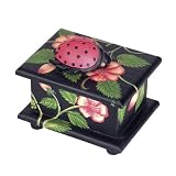 All Natural Handmade Handpainted Trinket Box - Ladybug by 