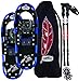 Redfeather Men's Hike 30 Inch Recreational Series Snowshoe Kit with SV2 Bindings, Ski Poles and Carry Bag - 157010KIT