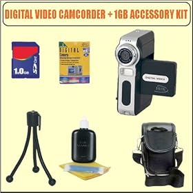Click here to buy Sakar Digital Concepts -Digital Video Camcorder + 1GB Accessory Kit - Sakar ASAK32480K1 by Sakar.