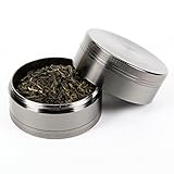 Tobacco Spice Grinder Chromium Metal Herb and Spice Grinder 4 Parts 2.5 Inches