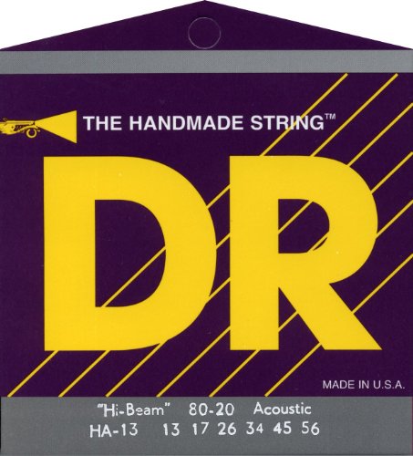 Best Price DR Strings Hi-Beam 80/20 - 80/20 Brass Acoustic13-56
