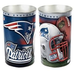 Patriots WinCraft NFL Wastebasket