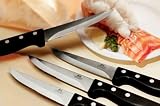 4-Pc. Oversized Bakelite Steak House Knife Set