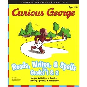 Curious George Reads, Writes, and Spells