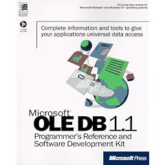 Microsoft OLE DB Software Development Kit and Programmer's Guide