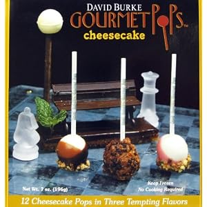 Cheesecake, Lollipops Mixed, 2 12, 24ct Retail Picture Box by Les Chateaux