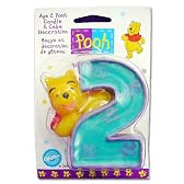 くまのプーさん　２歳 ２周年など　キャンドル ろうそく　ディズニー
