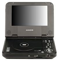 Daewoo DPC7600 - 7inch Portable DVD player with card reader