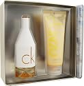 CK In2u By Calvin Klein For Women. Set-edt Spray 3.4-Ounces & Body Lotion 6.8-Ounces