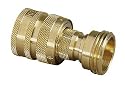 Nelson Brass Quick Connect Set, Male/Female 2-Piece #N109C