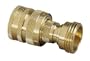 Nelson Brass Quick Connect Set, Male/Female 2-Piece N109C
