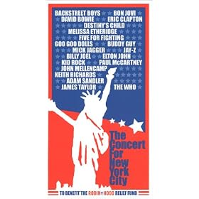 The Concert for New York City [VHS]