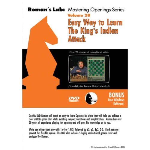 Childrens Toyshop  Toys : Mastering Chess DVD, Vol. 28: Easy Way to Learn the King's Indian Attack