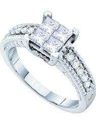 1.00CTW DIAMOND INVISIBLE RING