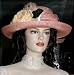 Church Hat Edwardian Hat NEW design by Darna Easter Hat Tea Hat