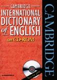 Cambridge international dictionary of English on CD-ROM