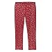 Girls' Xhilaration� Printed Foil Leggings - Red Hearts
