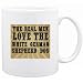 New  The Real Men Love The White German Shepherd Dog  Mug Dog