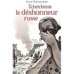 Tch�tch�nie : Le d�shonneur russe