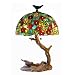 Tiffany-Style Floral Bird Lamp