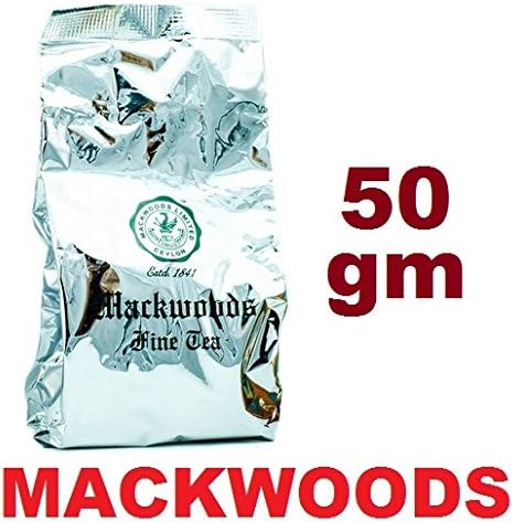 Sri Lanka Ceylon Mackwoods Strawberry Flavoured Fine Black Tea Loose Leaf 50g 25 Tea Bags