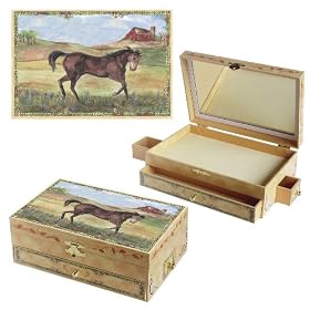 Stallion Stable Music Box