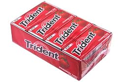 Trident Val U Pak Strawberry Twist 12 Packs