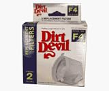 Dirt Devil F4 Filters 2pk