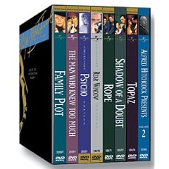 The Alfred Hitchcock Collection: The Best of Hitchcock, Vol. 1 (Psycho / Rear Window / Shadow of a Doubt / The Man Who Knew Too Much (1956) / Rope / Topaz / Family Plot / Alfred Hitchcock Presents Vol. 2)
