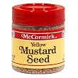 McCormick Yellow Mustard Seed, 1.4-Ounce Unit (Pack of 6)