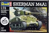 Sherman M4A1 Medium Tank Plastic Model Kit by Revell Germany