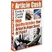 Article Cash - Your Very Own Article Directory - Easily & Quickly Create High Quality Articles That Bring In Huge Profits!