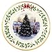 Lenox 2006 Annual Holiday Christmas-on-Main-Street Collector Plate