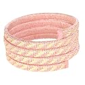 Arrow Cane Fiber Pink Bracelet-Spiral "Right on Target Bracelet [Spiral - Pink]"
