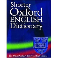 Shorter Oxford English Dictionary