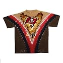 Tampa Bay Buccaneers Logo V Tie Dye T-shirt