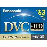 Panasonic AY-DVM63HD MiniDV Cassette (63 Minute)