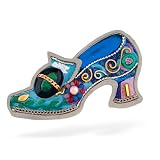 Fancy Blue Shoe Pin from the Artazia Collection #609BL GP OP