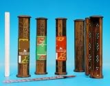 Wooden Incense Holder Tower & Incense Sticks (D15838)
