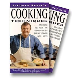 Jacques Pepin's Cooking Techniques [VHS]